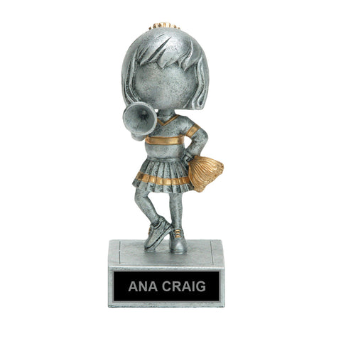 Cheerleader Bobble Head Trophy