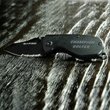 Black Anodized Pocket Knife