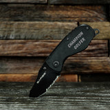 Black Anodized Pocket Knife