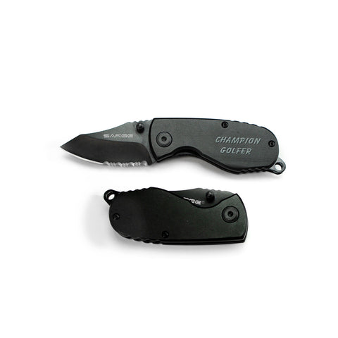 Black Anodized Pocket Knife