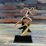 Bronze Action Track Trophy