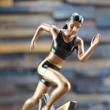 Bronze Action Track Trophy