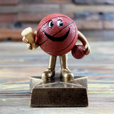 Cartoon Basketball Trophy