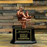 Copper Armchair Fantasy Baseball Trophy