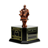 Copper Armchair Fantasy Baseball Trophy
