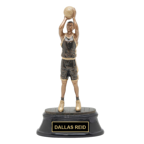 Nothing but Net Basketball Trophy
