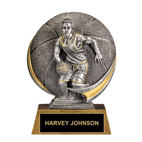 In-Action Basketball Trophy