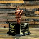 Copper Armchair Fantasy Basketball Trophy