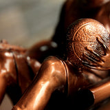 Copper Armchair Fantasy Basketball Trophy