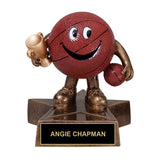 Cartoon Basketball Trophy