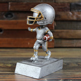 Blocking Bobble Head Football Trophy
