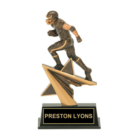 Running Back Football Trophy