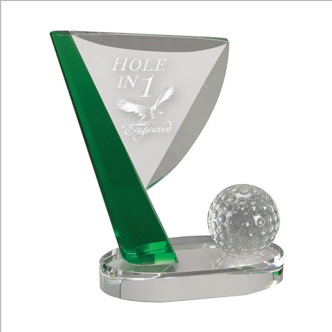 Hole in One Glass Award