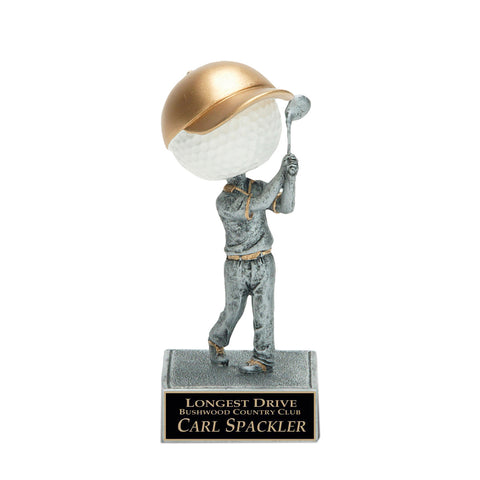 Golf Bobble Head Trophy
