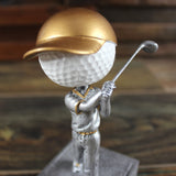 Golf Bobble Head Trophy