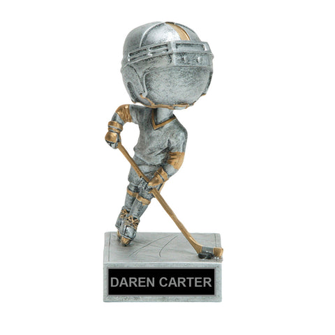Skating Bobble Head Hockey Trophy