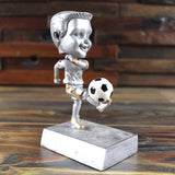 Kicking It Bobble Head Soccer Trophy