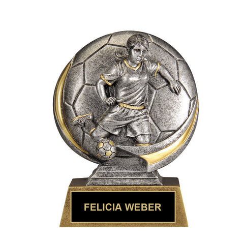 In-Action Soccer Trophy