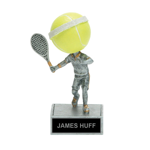 Tennis Bobble Head Trophy
