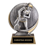 In-Action Tennis Trophy